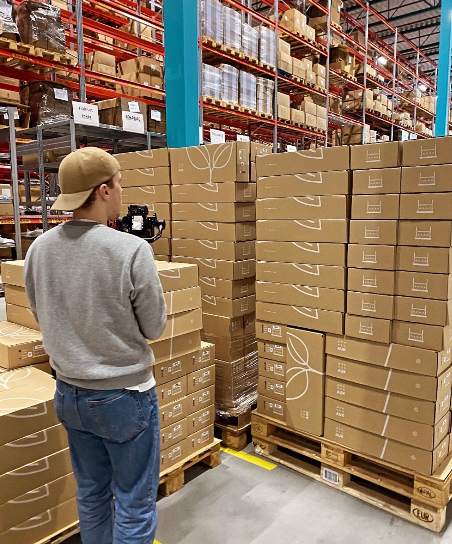 Photo · factory and warehouse, production at scale