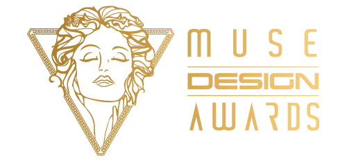 Muse design awards logo in gold